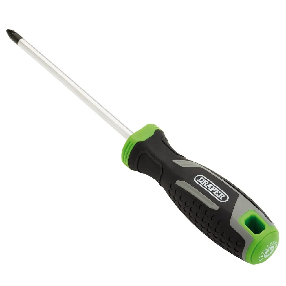 Pozi Soft Grip Screwdriver, PZ2 x 125mm