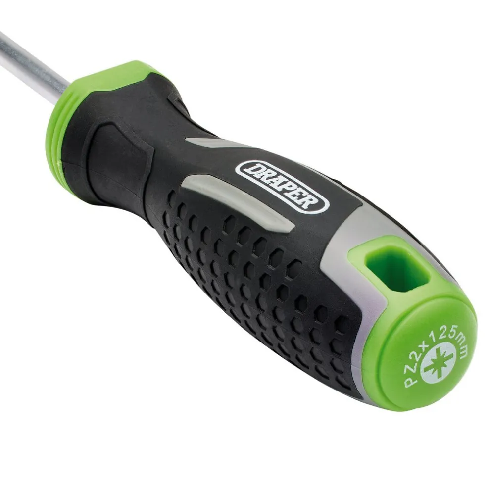 Pozi Soft Grip Screwdriver, PZ2 x 125mm