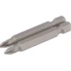 PZ Type Insert Bit, 1/4" Hex, 50mm Long, No.1 (Pack of 2)