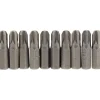 PZ Type Insert Bit, 1/4" Hex, 25mm Long, No.3 (Pack of 10)