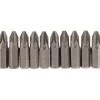 PZ Type Insert Bit, 1/4" Hex, 25mm Long, No.2 (Pack of 10)