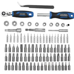 Ratchet and Screwdriver Bit Set (92 Piece)
