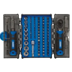 Ratchet and Screwdriver Bit Set (78 Piece)