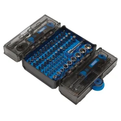 Ratchet and Screwdriver Bit Set (78 Piece)
