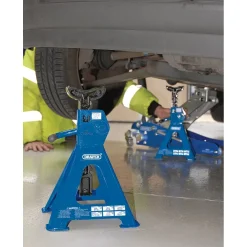 Ratchet Axle Stands, 2 Tonne (Pair)