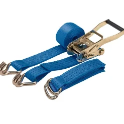 Ratcheting Vehicle Tie Down Straps, 3m x 50mm, 2500kg