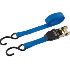 Ratchet Tie Down Straps, 4.5m x 25mm, 225kg (4 Piece)