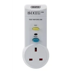 RCD Adaptor, 220-250v/50Hz, 13 AMP