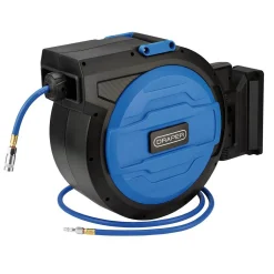 Retractable Air Hose Reel, 30m, 10mm ID