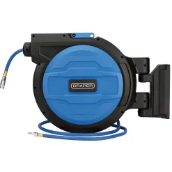 Retractable Air Hose Reel, 30m, 10mm ID