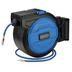 Retractable Air Hose Reel, 20m, 10mm ID