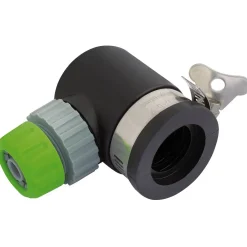 90° Right Angle Lock on Tap Connector