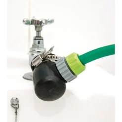 90° Right Angle Lock on Tap Connector