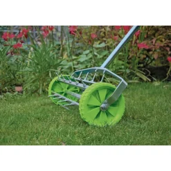 Rolling Lawn Aerator Spiked Drum, 450mm