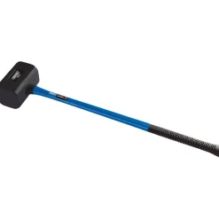 Rubber Dead Blow Hammer with Fibreglass Shaft, 3.6kg/8lb