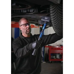 Rubber Dead Blow Hammer with Fibreglass Shaft, 1.8kg/4lb