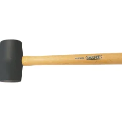 Rubber Mallet With Hardwood Shaft, 410g/14.5oz