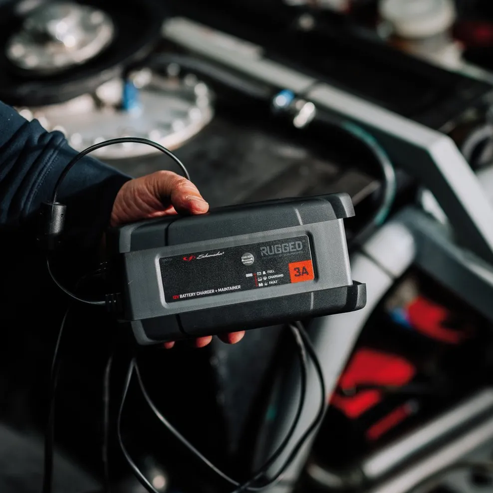 Schumacher® Rugged SPX458, 3A 12V Battery Charger and Maintainer