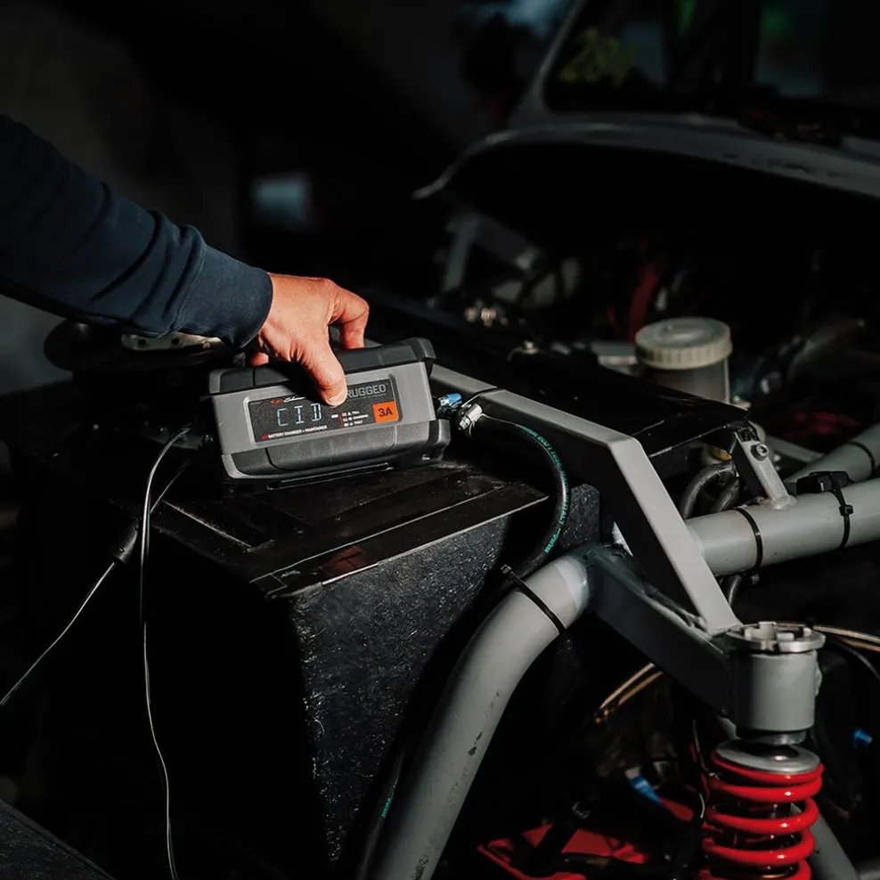 Schumacher® Rugged SPX458, 3A 12V Battery Charger and Maintainer