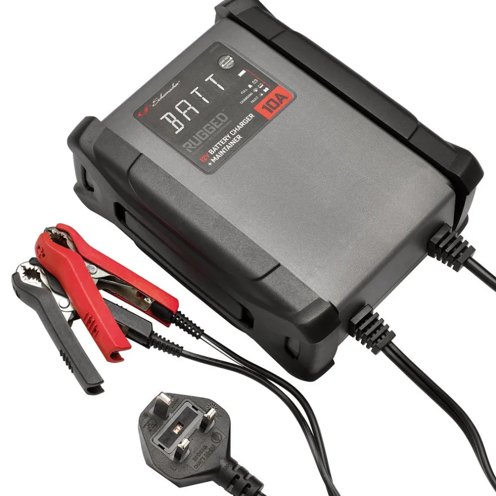 Schumacher® Rugged SPX460, 10A, 12V Battery Charger and Maintainer