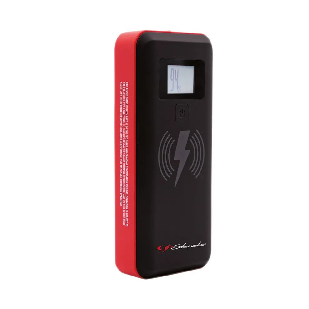 Schumacher® SL474 12V Lithium Booster and Power Bank with Wireless Charging, 2000PA