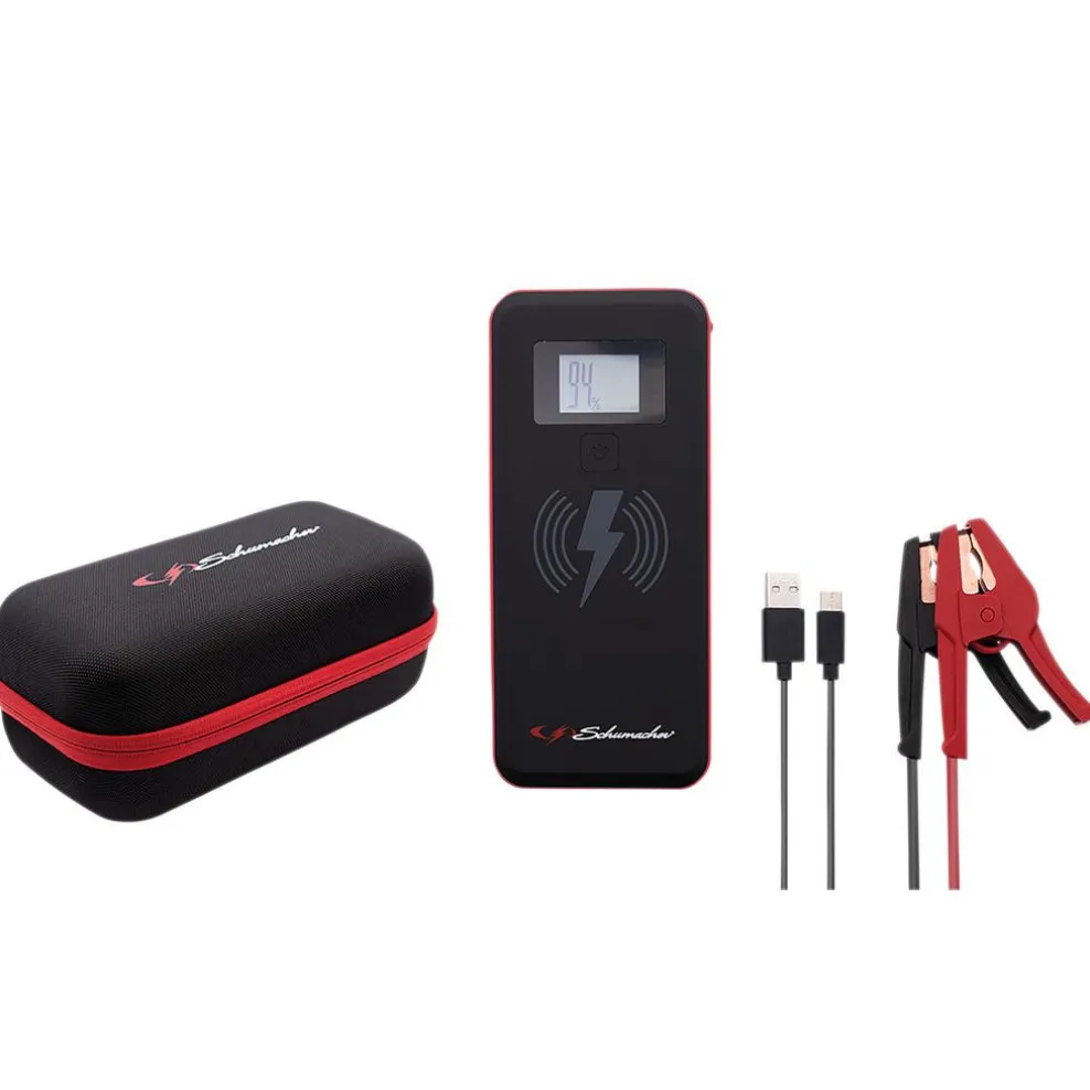 Schumacher® SL473 12V Lithium Booster and Power Bank with Wireless Charging, 1500PA