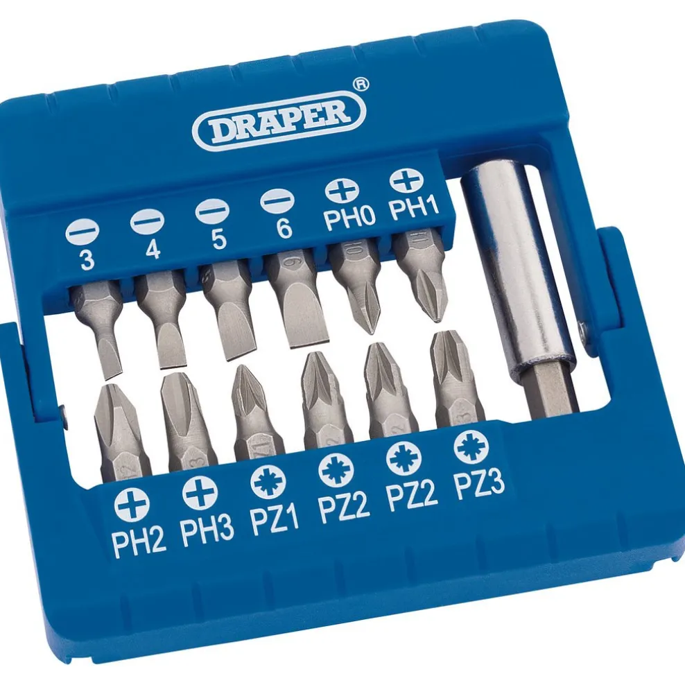 Screwdriver and Magnetic Bit Holder Set (13 Piece)