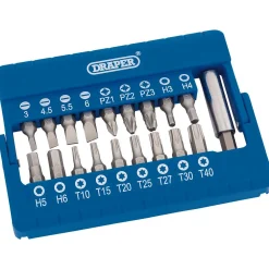 Screwdriver and Magnetic Bit Holder Set (19 Piece)