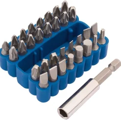 Screwdriver and Magnetic Bit Holder Set (33 Piece)