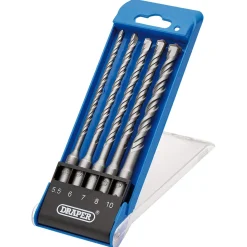 SDS Plus Centric Tip Drill Bit Set (5 Piece)