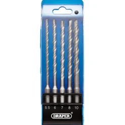 SDS Plus Centric Tip Drill Bit Set (5 Piece)