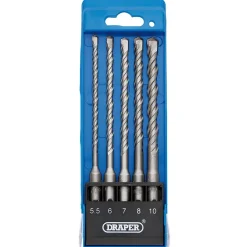 SDS Plus Centric Tip Drill Bit Set (5 Piece)