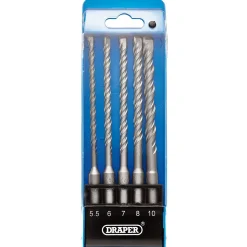 SDS Plus Drill Bit Set (5 Piece)