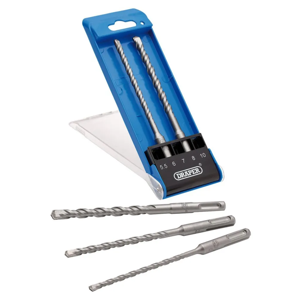 SDS Plus Drill Bit Set (5 Piece)