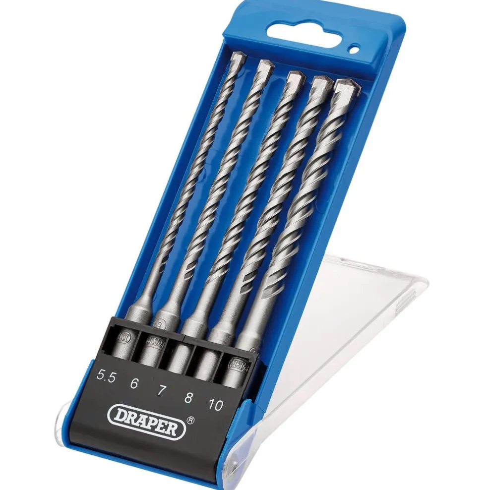 SDS Plus Drill Bit Set (5 Piece)