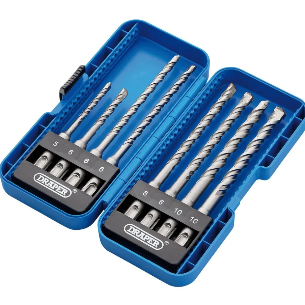 SDS Plus Drill Bit Set (8 Piece)