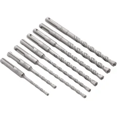 SDS Plus Drill Bit Set (8 Piece)