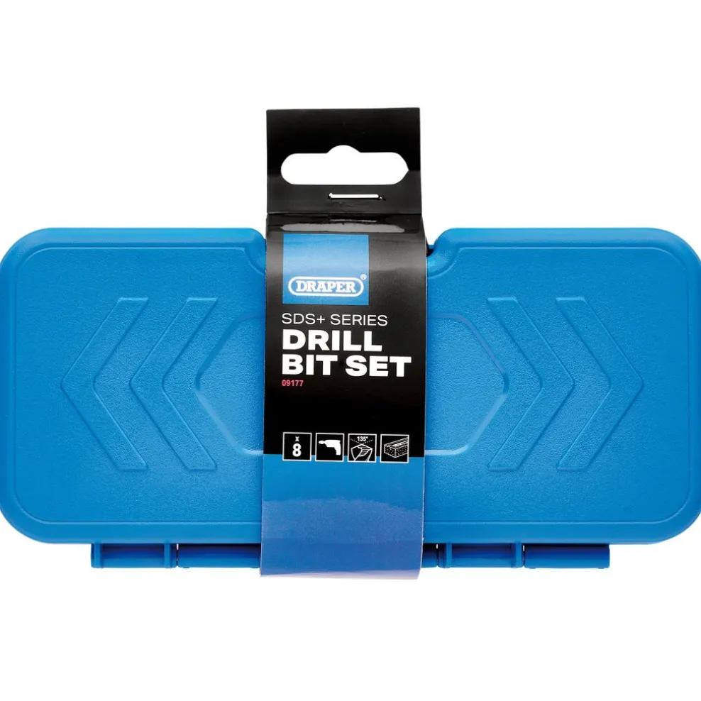 SDS Plus Drill Bit Set (8 Piece)
