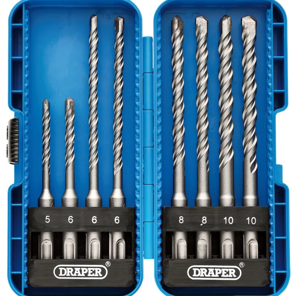 SDS Plus Drill Bit Set (8 Piece)