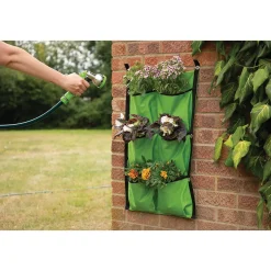6-Section Fabric Hanging Grow Bag