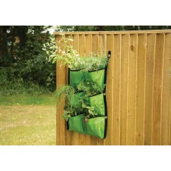 6-Section Fabric Hanging Grow Bag