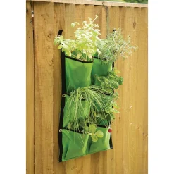 6-Section Fabric Hanging Grow Bag