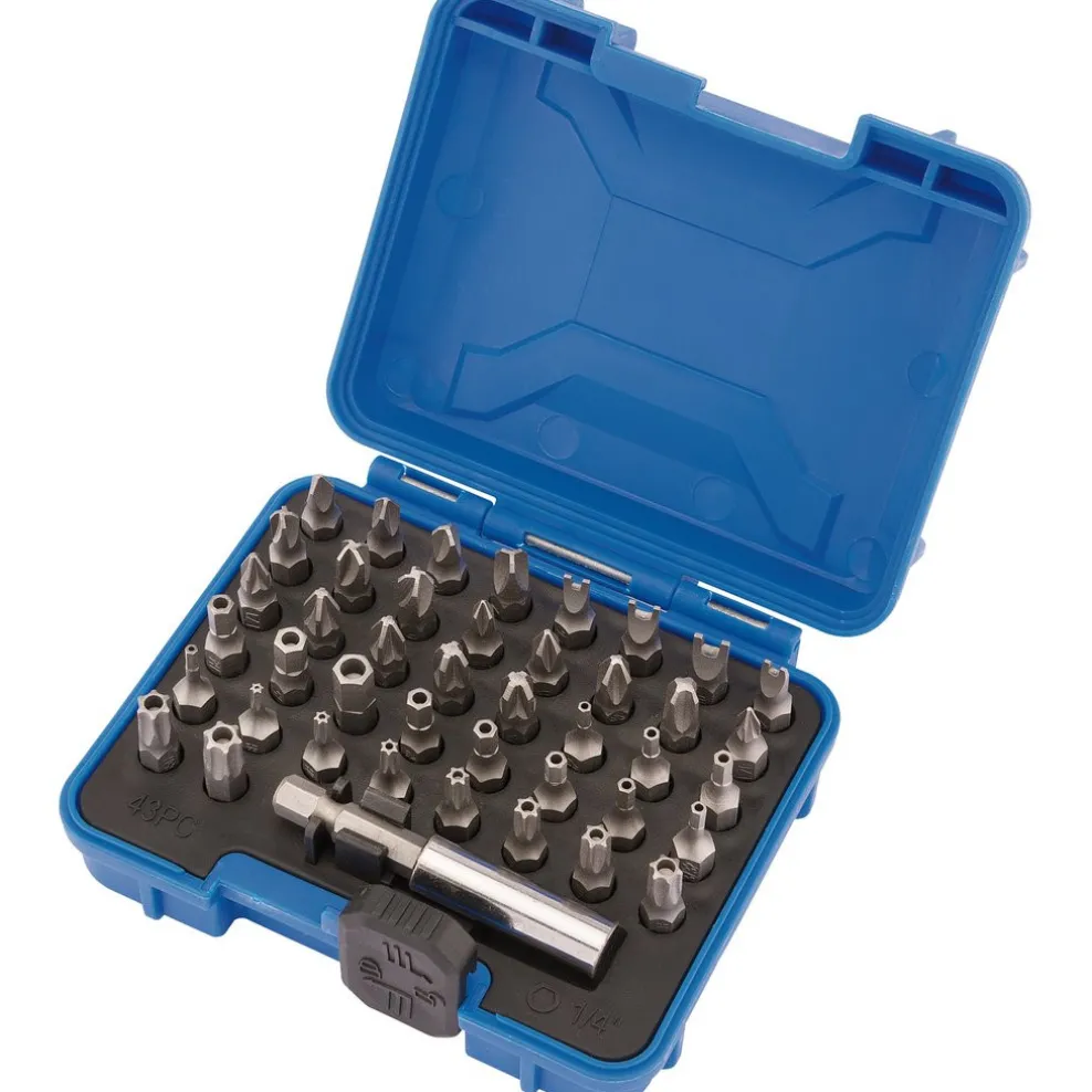 Security Screwdriver Bit Set (43 Piece)