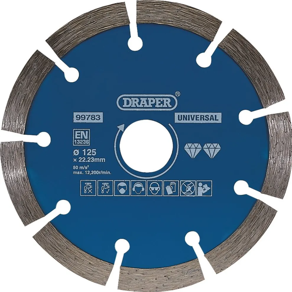Segmented Diamond Blade, 125mm