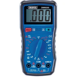 200 Series Manual Ranging Digital Multimeter, 600V, AC/DC