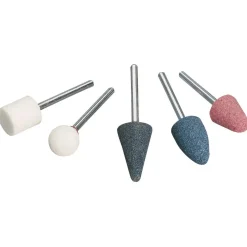 Shank Mounted Grinding Point Set, 1/8" (5 Piece)