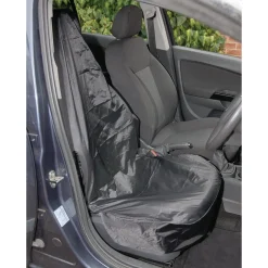 Side Airbag Compatible Polyester Front Seat Cover