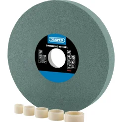 Silicon Carbide Bench Grinding Wheel, 200 x 25mm, 120G