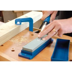 Silicone Carbide Sharpening Stone with Box, 200 x 50 x 25mm
