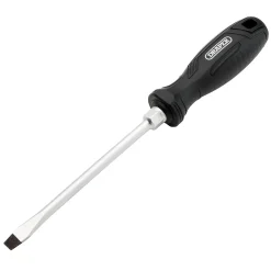 Slotted Hard Grip Screwdriver, 8 x 150mm